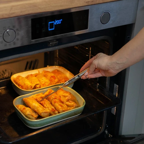 Termometru electronic de bucătărie (-40°C până la +300°C) din oțel - 7