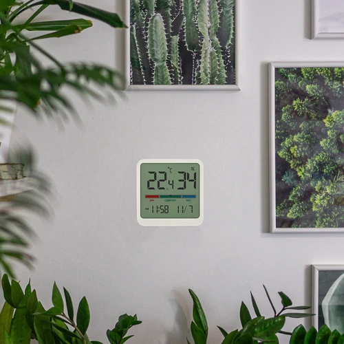 Termometru electronic de cameră, alb - 14