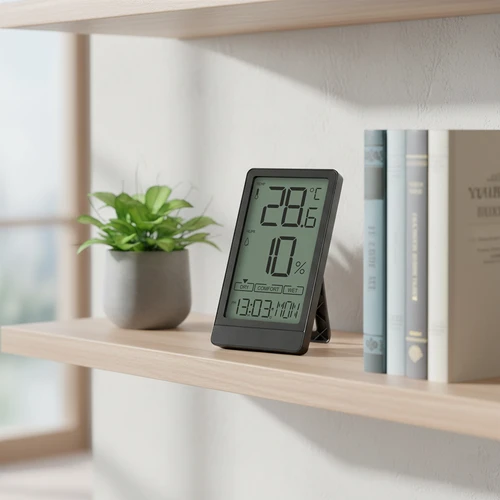 Termometru electronic de cameră Soens, negru - 8