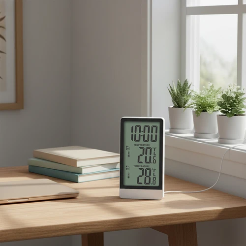 Termometru electronic marca Soens – cu sondă, alb - 7