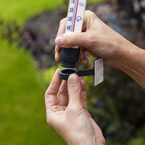 Termometru exterior antracit (-60°C până la +50°C) 23cm - 6