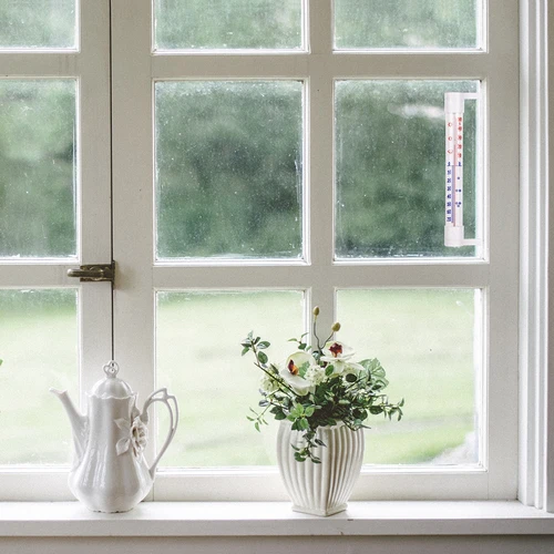 Termometru extern alb (-60°C până la +50°C) 23cm - 6