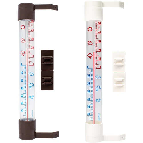 Termometru extern cu scară transparentă (-70°C până la +50°C) 23cm mix