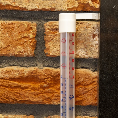 Termometru extern cu scară transparentă (-70°C până la +50°C) 23cm mix - 6