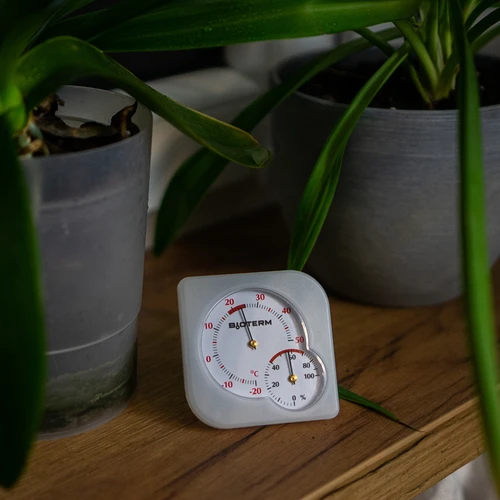 Termometru interior bimetalic cu higrometru (-20 la +50°C), alb - 7