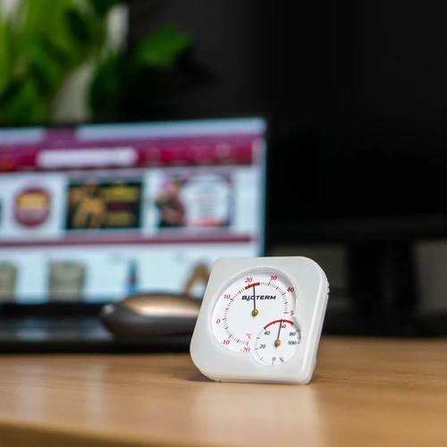 Termometru interior bimetalic cu higrometru (-20 la +50°C) mix - 8