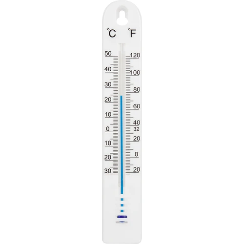 Termometru universal (-30 până la +50°C), 17 cm, alb