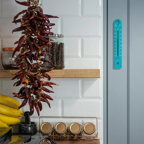 Termometru universal (-30 până la +50°C), 17 cm, albastru - 5