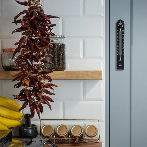 Termometru universal (-30 până la +50°C), 17 cm, negru - 6