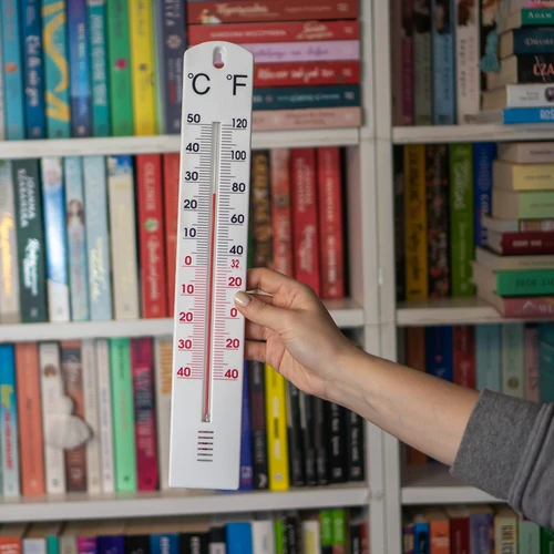 Termometru universal alb (-40°C până la +50°C) 40cm - 3