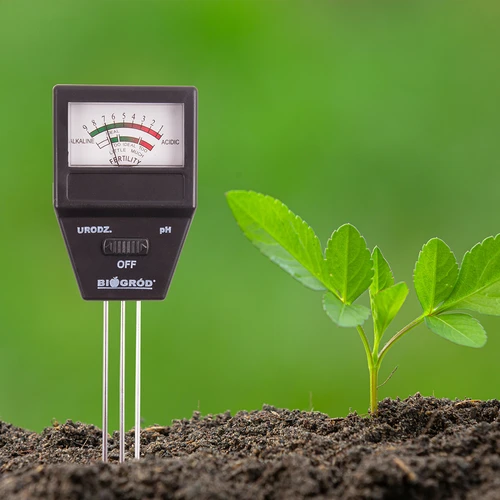 Tester de sol 2 în 1 - pH, fertilitate sol - 4