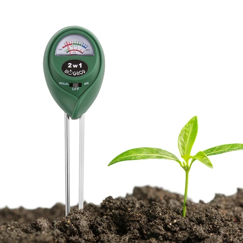 Tester pentru substrat 2-în-1 - pH, umiditate - 5