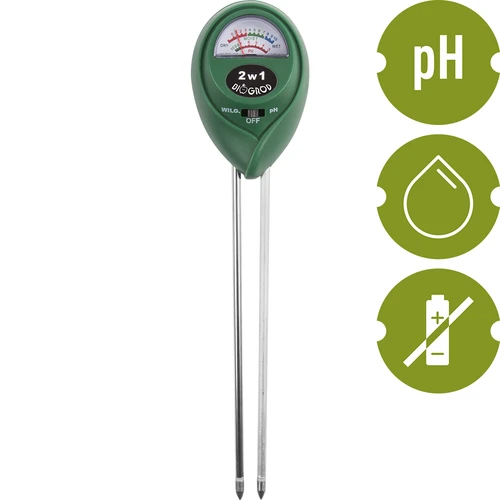 Tester pentru substrat 2-în-1 - pH, umiditate - 2