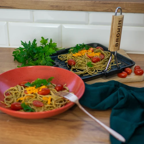 Tigaie din fontă pătrată, 22 cm - 6