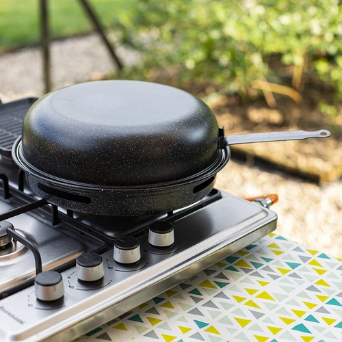 Tigaie pentru grill cu grătar - 6