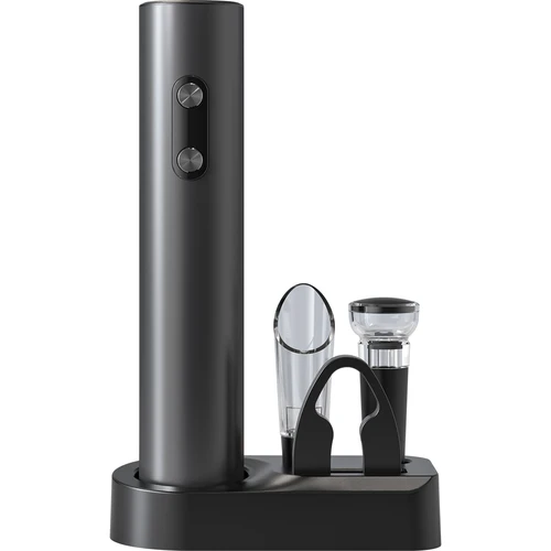 Tirbușon electric cu accesorii pentru vin  - 1 