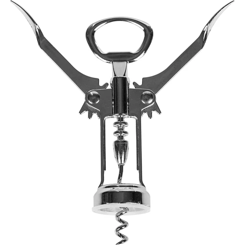 Tirbușon metalic - tradițional - argintiu - 2