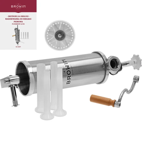 Umplutor vertical pentru cârnați – 2,5 kg - 3