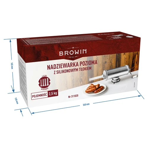 Umplutură orizontală 2,5 kg cu piston din silicon - 11