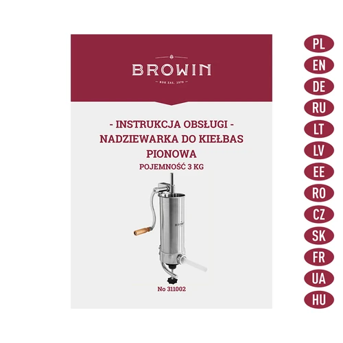 Umplutură verticală 3 kg - 8