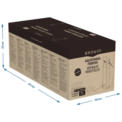 Umplutură verticală premium, 7 L - 13