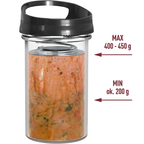Șuncar din sticlă - set DUO, pentru 2 x 450 g - 6