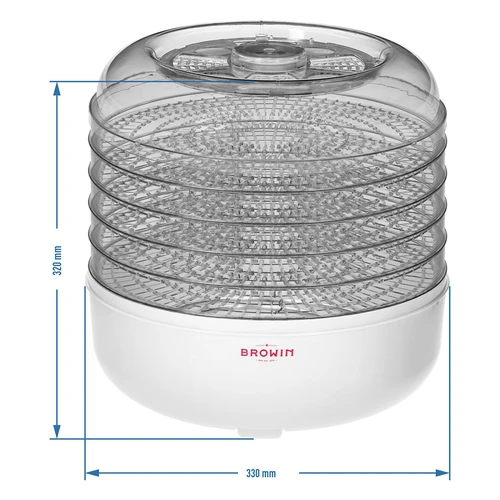 Uscător pentru ciuperci, fructe, legume și ierburi 125 W - 9