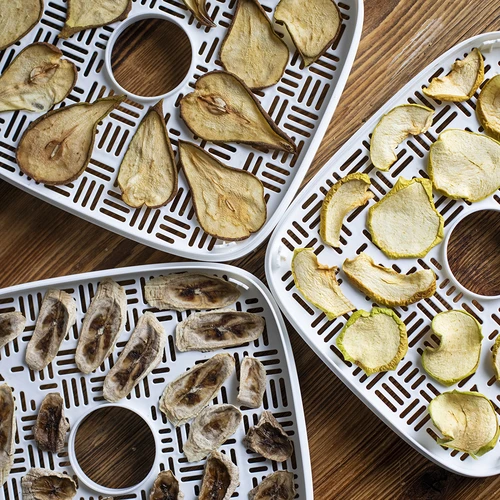 Uscător pentru ciuperci, fructe, legume și ierburi cu reglare temp, 240W, alb - 18