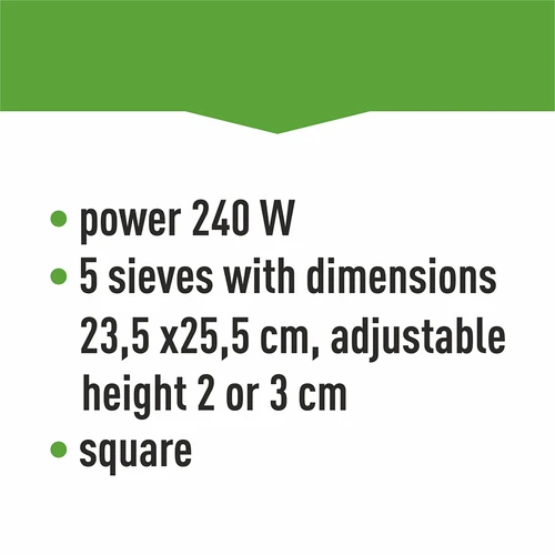 Uscător pentru ciuperci, fructe, legume și ierburi cu reglare temp, 240W, alb - 15