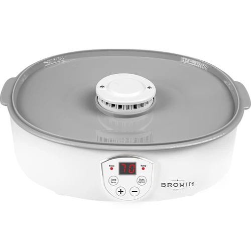 Uscător pentru ciuperci, fructe, legume și ierburi cu reglare temp, 240W, transparent - 5