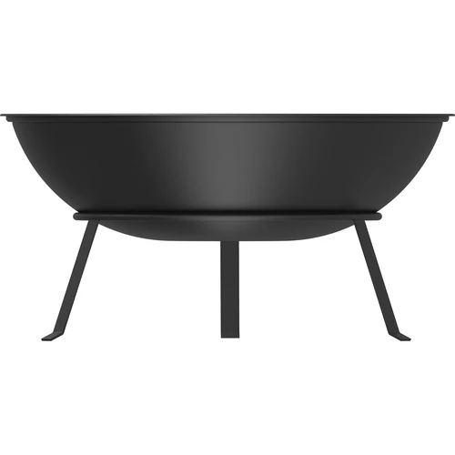 Vatră de grădină cu grătar, Ø55 cm, rotundă, tip bol - 2