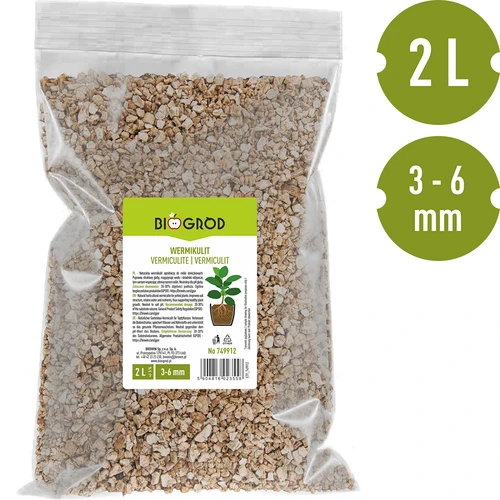Vermiculit pentru plante de ghiveci și grădinărit, 2 L - 3