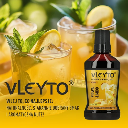 VLEYTO Gutui & Miere – esență aromatică cu arome naturale, 250 ml - 6