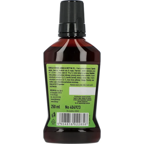 VLEYTO Mentă & Măr – esență aromatică cu arome naturale, 250 ml - 2
