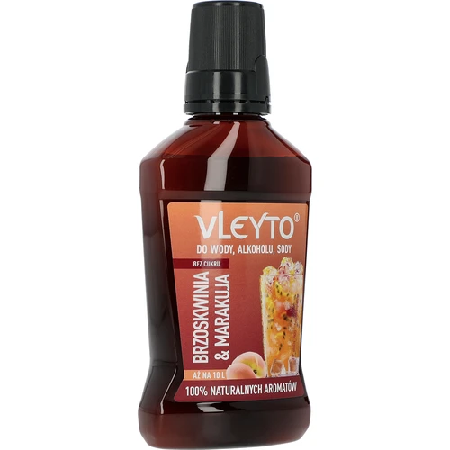 VLEYTO Piersică & Fructul Pasiunii – esență aromatică cu arome naturale, 250 ml - 3