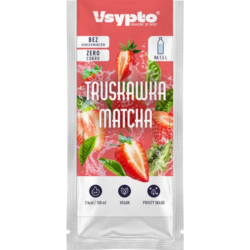 Vsypto Căpșună Matcha - set 15x9 g - 4