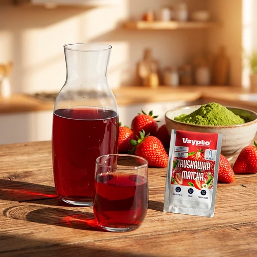 VSYPTO cu aromă Căpșună Matcha, 3 g - 8