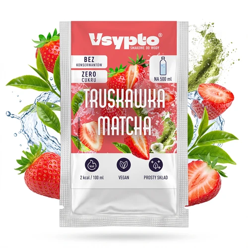 VSYPTO cu aromă Căpșună Matcha, 3 g