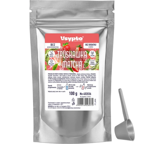 VSYPTO cu aromă de Căpșună și Matcha, 100 g