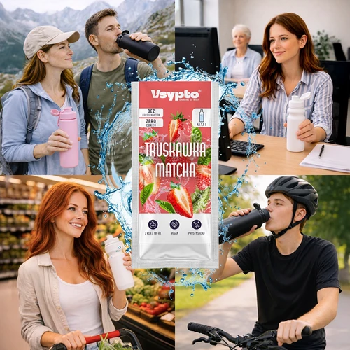 VSYPTO cu aromă de Căpșună & Matcha, 9 g - 7