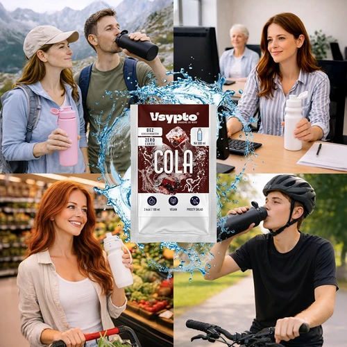 VSYPTO cu aromă de cola – pudră aromată pentru apă, 3 g - 7