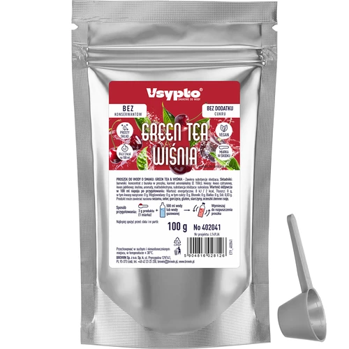 VSYPTO cu aromă de Green Tea & Vișină, 100 g