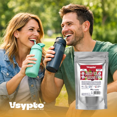 VSYPTO cu aromă de Green Tea & Vișină, 100 g - 3