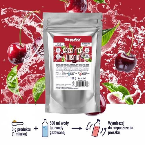 VSYPTO cu aromă de Green Tea & Vișină, 100 g - 2