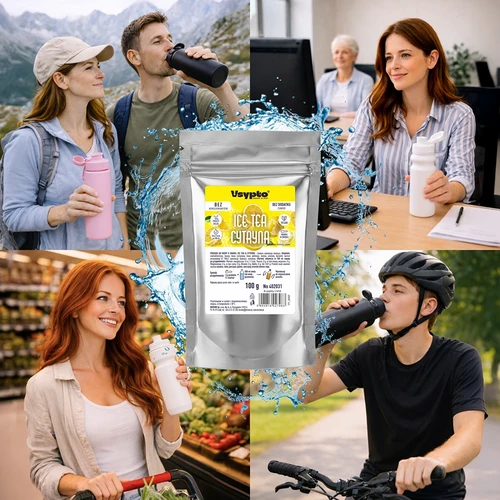 VSYPTO cu aromă de Ice Tea Lămâie, 100 g - 4