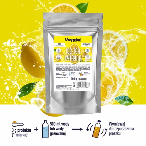 VSYPTO cu aromă de Ice Tea Lămâie, 100 g - 2