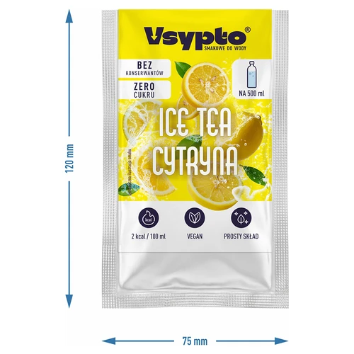 VSYPTO cu aromă de Ice Tea Lămâie, 3 g - 4