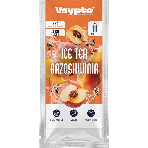 VSYPTO cu aromă de Ice Tea Piersică, 9 g - 2