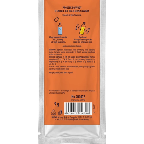 VSYPTO cu aromă de Ice Tea Piersică, 9 g - 3