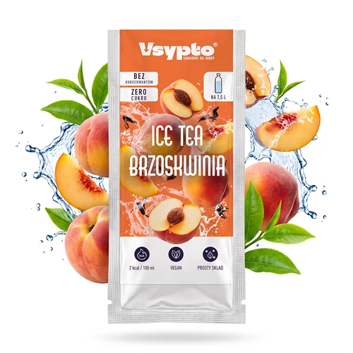 VSYPTO cu aromă de Ice Tea Piersică, 9 g